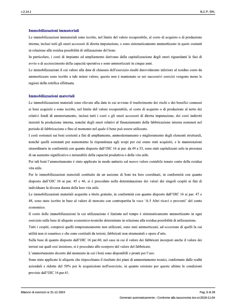 Bilancio — pagina 6 di 28