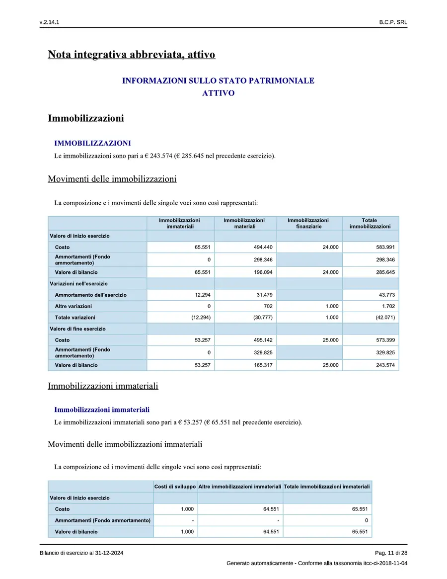 Bilancio — pagina 11 di 28