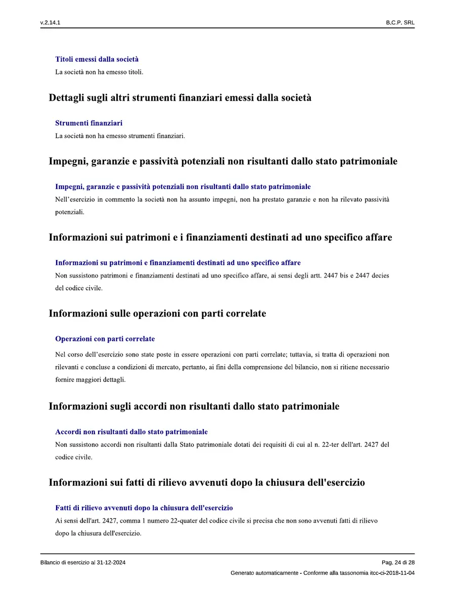 Bilancio — pagina 24 di 28